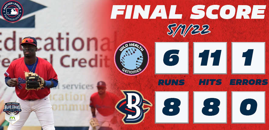 Blue Crabs Beat the Genomes and the Rain in Eighth Straight Win 